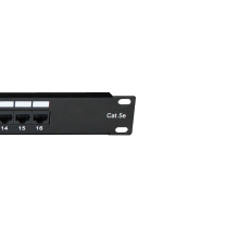 Bester Preis ungeschirmt Cat5e 16 Port Patch Panel